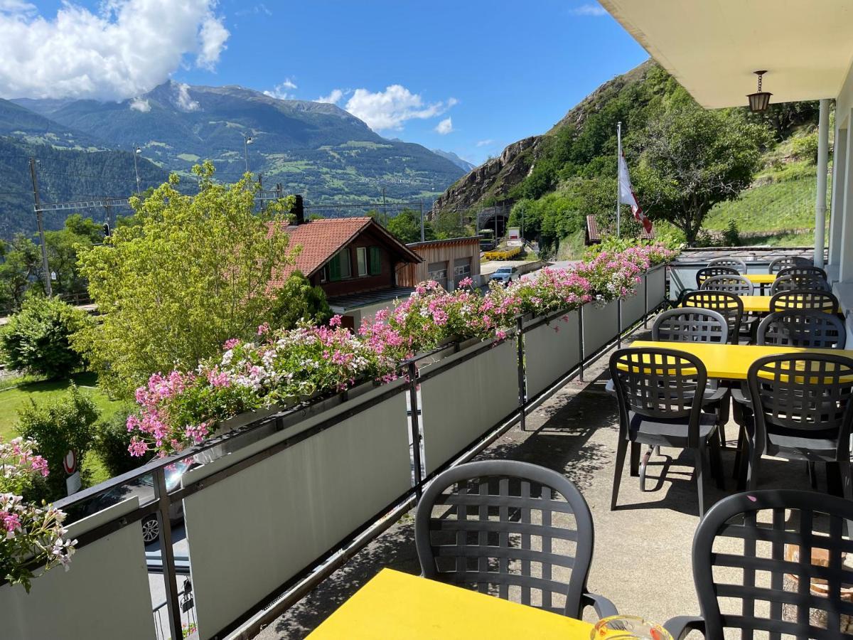 Visperblick 24-7 Parkplatz Und Fruehstueck Inkl Villa Ausserberg ภายนอก รูปภาพ