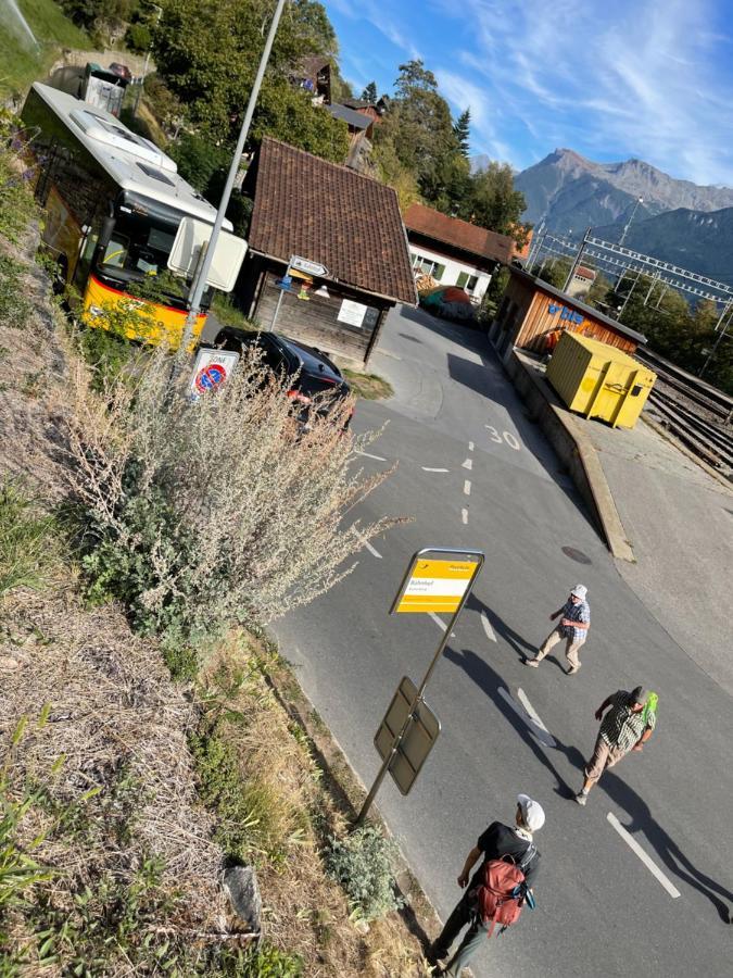 Visperblick 24-7 Parkplatz Und Fruehstueck Inkl Villa Ausserberg ภายนอก รูปภาพ