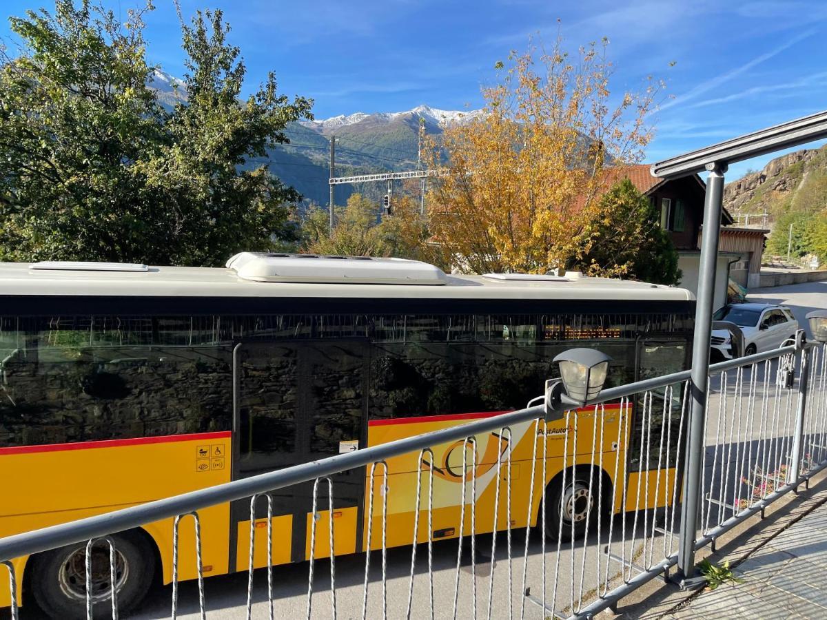 Visperblick 24-7 Parkplatz Und Fruehstueck Inkl Villa Ausserberg ภายนอก รูปภาพ